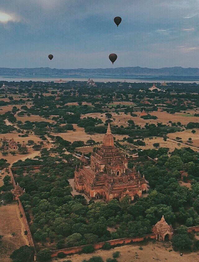 Hot Air Balloon Bagan Myanmar