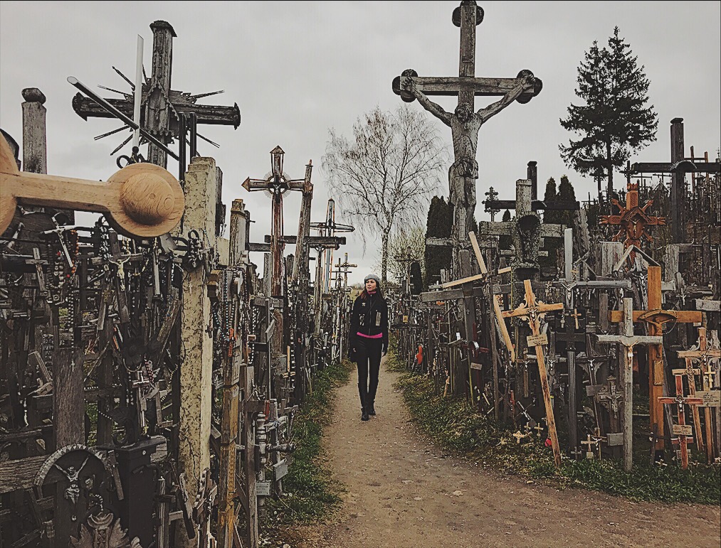 Bianca Valerio Hill of Crosses Lithuania