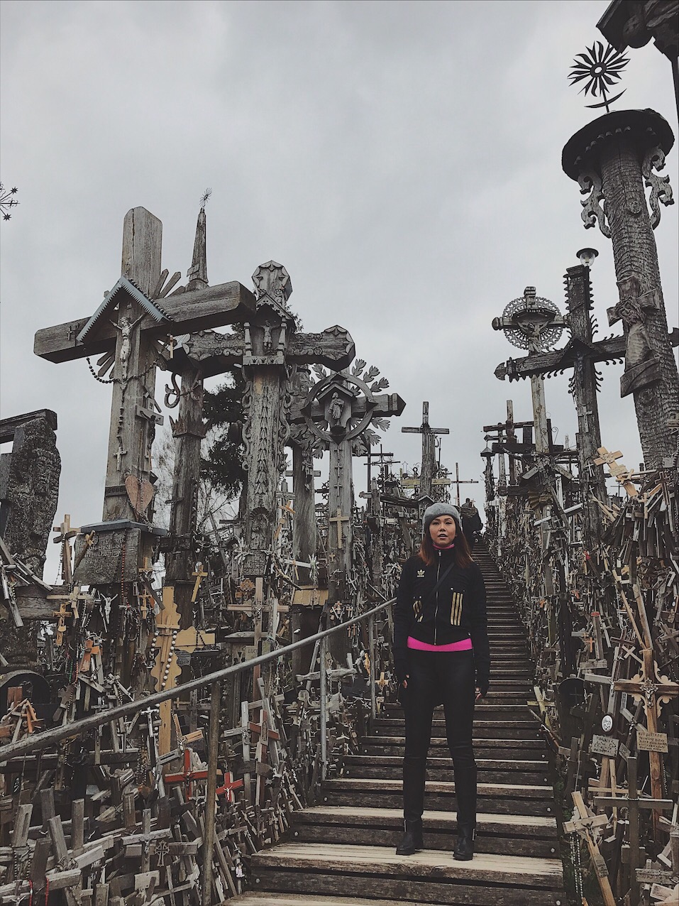 Bianca Valerio Hill of Crosses Lithuania 