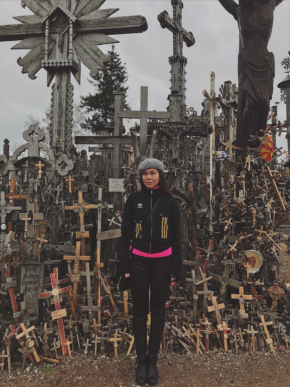 Bianca Valerio Hill of Crosses Lithuania