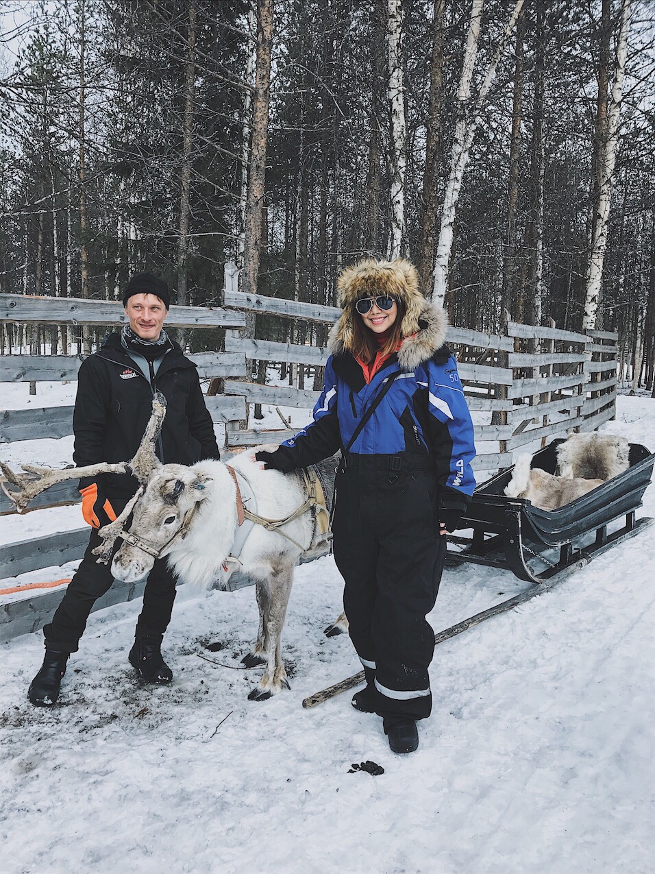 Bianca Valerio Reindeer Farm Lapland Rovaniemi Finland