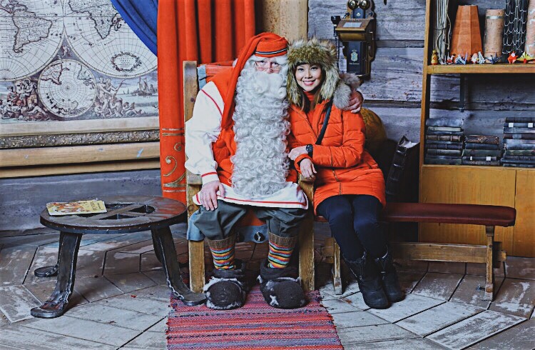 Bianca Valerio Santa Claus Lapland Rovaniemi Finland