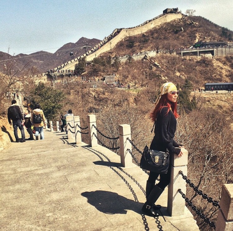 Bianca Valerio Great Wall Of China Beijing