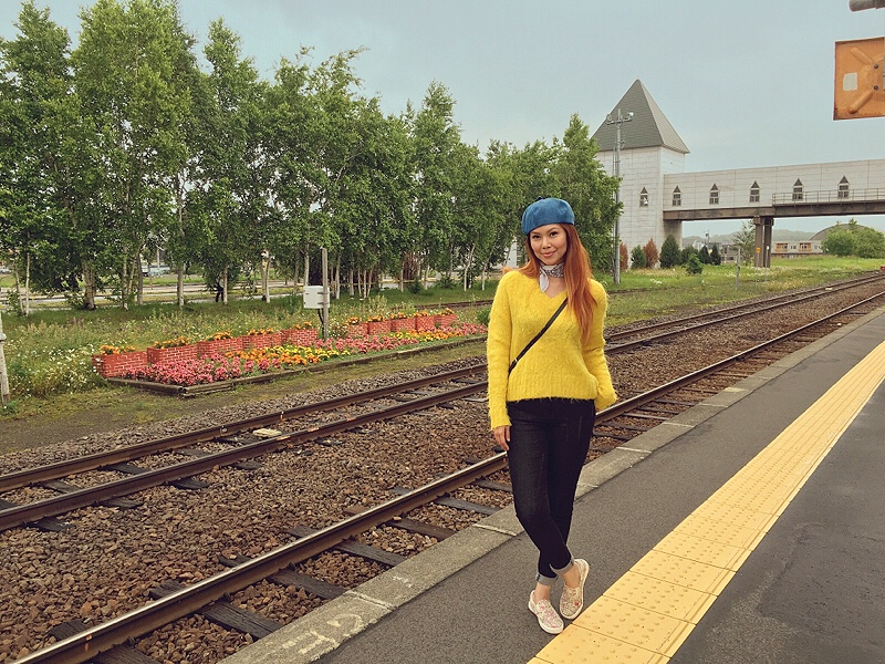 Bianca Valerio Biei JR Station Hokkaido