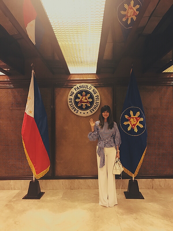 Bianca Valerio Malacanang Palace Philippines