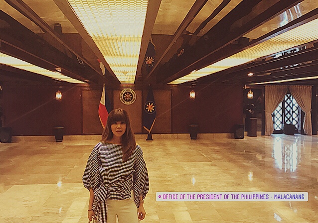 Bianca Valerio Malacanang Palace Philippines